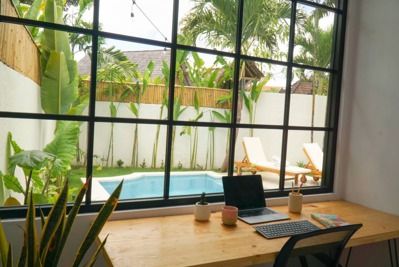 1BR Villa with Pool & Office Close to the Beach - Image 1